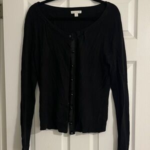 New York & Company Black Cardigan Sweater